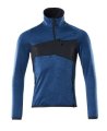 Mascot Fleece Werktrui Accelerate 18003-316 helder blauw-donkermarine